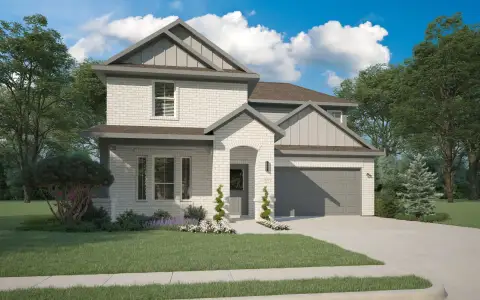 New construction Single-Family house 1312 Companero St, Haslet, TX 76052 plan Stanley II - image