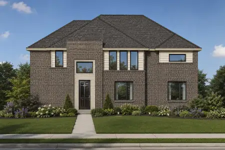 New construction Single-Family house Waxahachie, TX 75167 plan The Brentwood - image