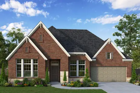 New construction Single-Family house 12223 Denham Dr, Mont Belvieu, TX 77523 plan The Ware - image