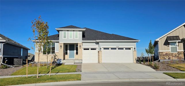 New construction Single-Family house 22183 E Rocky Top Place, Aurora, CO 80016 Plan C555- photo 0