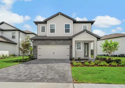 New construction Single-Family house 1462 Bellamy Dr, Kissimmee, FL 34747 plan Poinsett - image