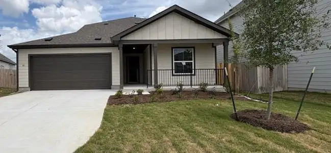 New construction Single-Family house 101 Greinert Dr, Taylor, TX 76574 plan Meyerson - image