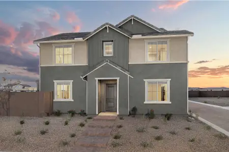New construction Single-Family house 16560 W Whispering Wind Dr, Surprise, AZ 85387 plan Powderhorn - image