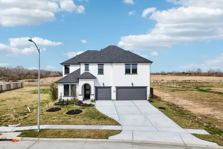 New construction Single-Family house 5426 Timpson Dr, Manvel, TX 77578 plan 5049 Elevation C - image