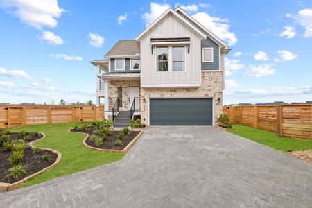 New construction Single-Family house 1428 Shaded Rock Drive, Missouri City, TX 77459 Oakdale - Courtyard Collection- photo 0