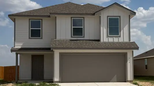 New construction Single-Family house 133 Wyatt Wy, Jarrell, TX 76537 plan Franklin - image