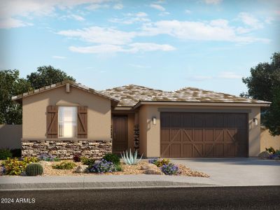 New construction Single-Family house 22455 W Pontiac Drive, Surprise, AZ 85387 Lark- photo 0