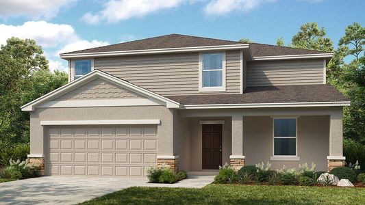 New construction Single-Family house 5737 Le Marin Way, Kissimmee, FL 34758 Azalea- photo 0