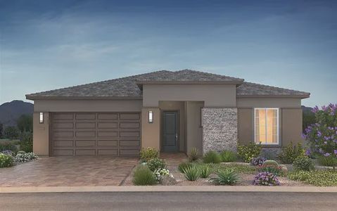 New construction Single-Family house 33670 N Chevelon Dr, Peoria, AZ 85383 plan Traverse II - image