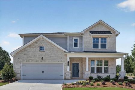 New construction Single-Family house 1020 Nichols Farm Cir, Dacula, GA 30019 plan Ingram - image