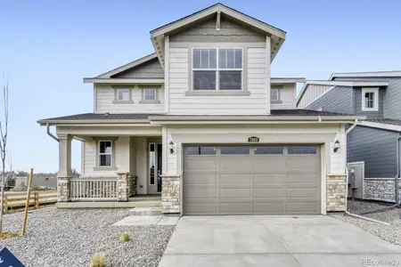 New construction Single-Family house 7883 S Cherokee Trl, Centennial, CO 80016 plan Evans - image
