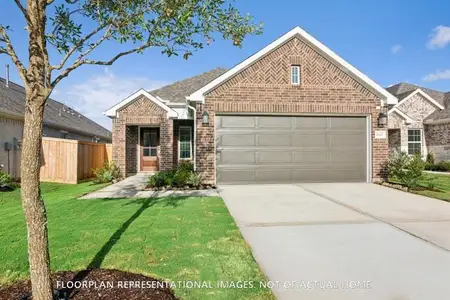 New construction Single-Family house 10333 Navarro Path, Montgomery, TX 77316 plan Azalea - Smart Series - image