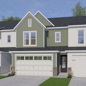 New construction Townhouse house 9101 Dupree Meadow Dr, Angier, NC 27501 plan The Juniper - image 2