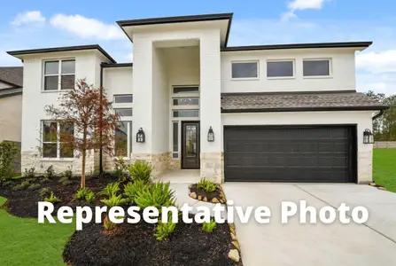 New construction Single-Family house 161 Montecilo Dr, Liberty Hill, TX 78642 plan The Cameron - image