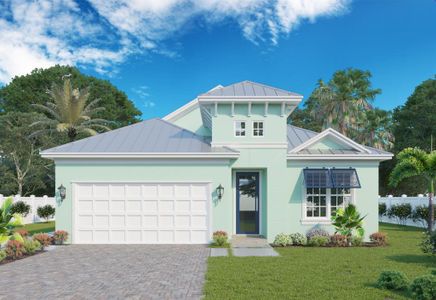 New construction Single-Family house 421 Bahama Grande Blvd, Apollo Beach, FL 33572 null- photo 0