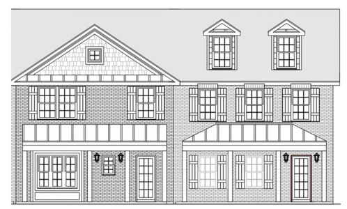 New construction Townhouse house 533 Charleston Lane, Lawrenceville, GA 30046 - photo 0