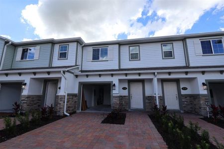 New construction Townhouse house 4180 Campsite Lp, Orlando, FL 32824 plan Santa Rosa - image