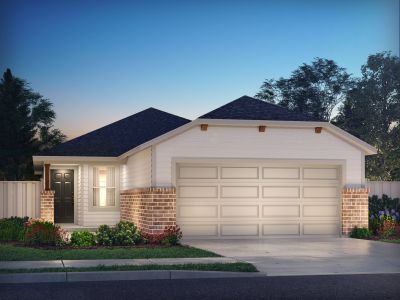 New construction Single-Family house 14206 Granger Pointe Ln, Conroe, TX 77302 plan The Mesa Verde (326) - image