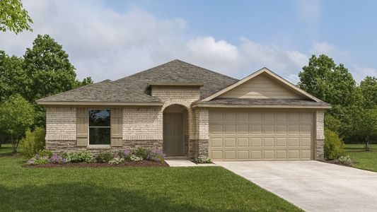New construction Single-Family house 3005 Helios Haven Dr, Brookshire, TX 77493 plan Zion - image