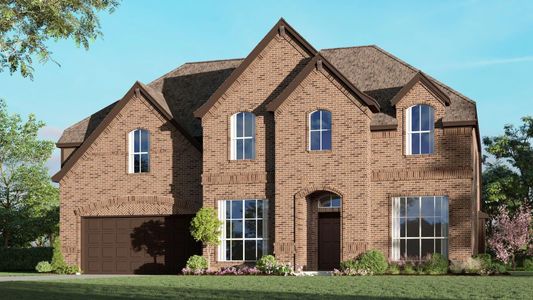 Elevation D | Concept 3135 at Coyote Crossing in Godley, TX by Landsea Homes