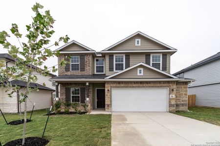 New construction Single-Family house 944 Tornado Rdg, New Braunfels, TX 78130 plan Trinity - image