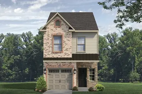 New construction Townhouse house 1020 Beechcraft Dr, Mebane, NC 27302 plan Bermuda - image