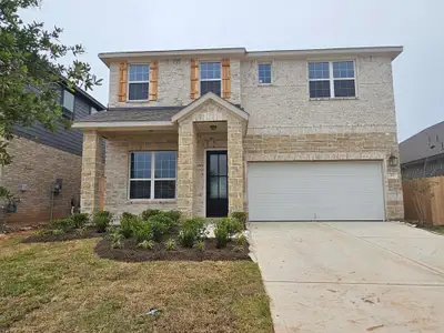 New construction Single-Family house 317 Redbud Ridge Dr, Brookshire, TX 77423 plan Jackson - image