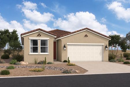 New construction Single-Family house 5057 S 241St Ave, Buckeye, AZ 85326 plan Fossil - image