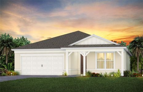 New construction Single-Family house 2733 Serenity Meadow Dr, Kissimmee, FL 34744 plan Prosperity - image
