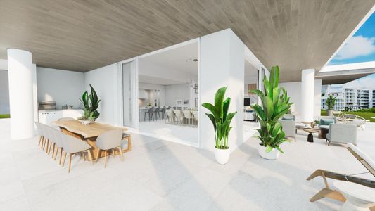 New construction Condo house 220 Se Mizner Blvd, Unit 103, Boca Raton, FL 33432 plan Alina 220 - image