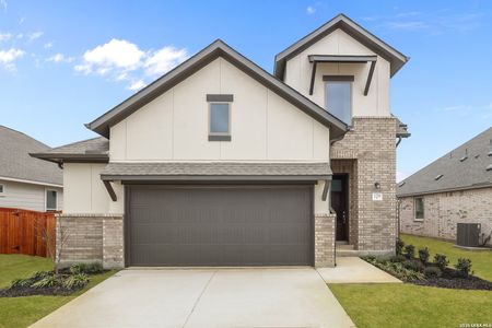 New construction Single-Family house 128 Heidi Hl, Castroville, TX 78009 plan Progreso  - image