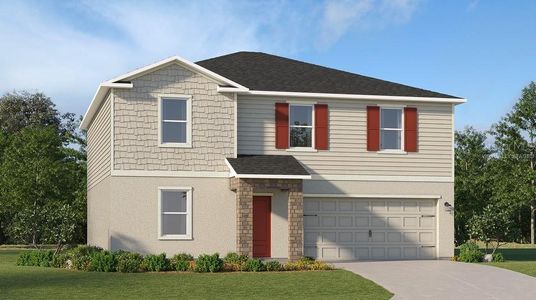 New construction Single-Family house 3207 Alpine Wy, Davenport, FL 33837 plan Eclipse - image