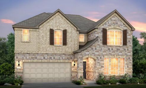 New construction Single-Family house 13806 Ballast Green Dr, Texas City, TX 77568 plan Lockhart - image