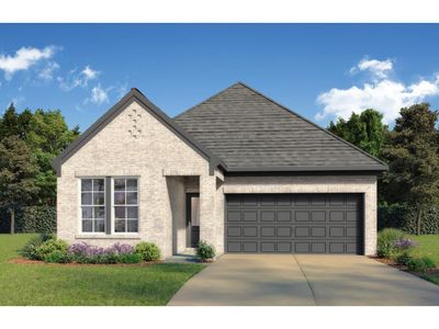 New construction Single-Family house 5925 Fm 2100, Crosby, TX 77532 plan The Brookside E - image