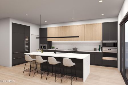 Kitchen Dark Concept