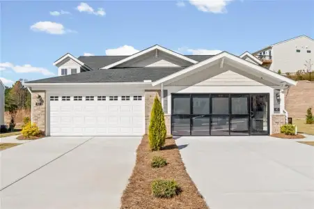 New construction Townhouse house 42 Gold Dust Dr, Dawsonville, GA 30534 plan Wembley - image