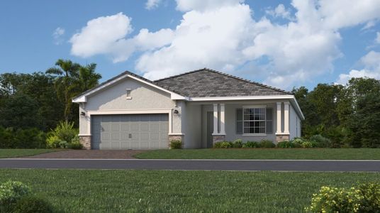 New construction Single-Family house 8006 Lakes Edge Ln, Port Charlotte, FL 33981 plan Venice - image