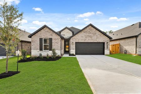 New construction Single-Family house 359 Springfield Terrace Drive, Conroe, TX 77304 Garnet- photo 0