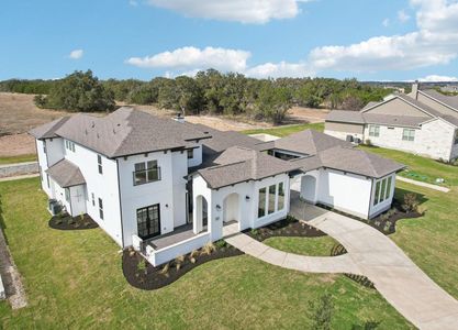 New construction Single-Family house 124 Rancho Deluxe, Liberty Hill, TX 78642 Palazzo- photo 0 0