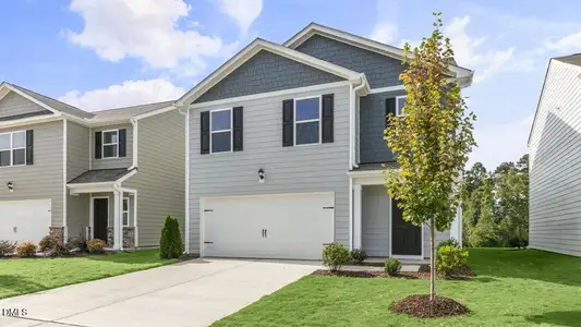 New construction Single-Family house 556 Stream Walk Xing, Wendell, NC 27591 plan ROBIE - image