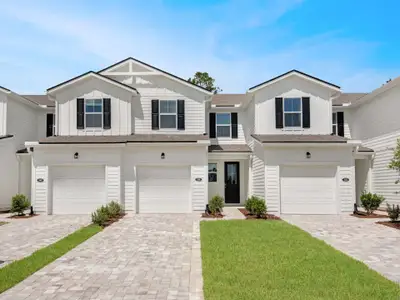 New construction Townhouse house 338 Harrow Cv, St. Johns, FL 32259 plan Corbin - image