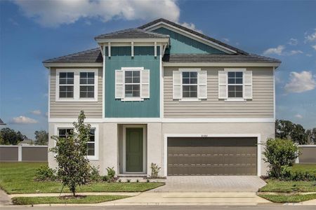 New construction Single-Family house 10017 Surrey Rose Dr, San Antonio, FL 33576 Lido- photo 0