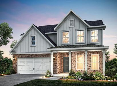 New construction Single-Family house 4744 Wilderness Trl, Flowery Branch, GA 30542 plan Continental - image
