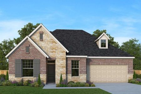 New construction Single-Family house 5114 Nesbit Path, Rosenberg, TX 77471 The Finley- photo 0