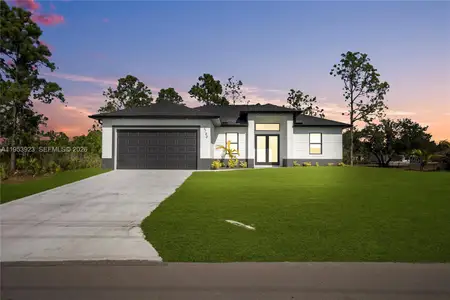 New construction Single-Family house 2700 W 42Nd St, Lehigh Acres, FL 33971 - image