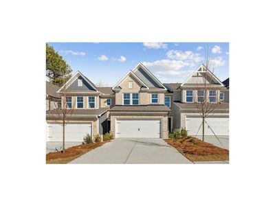 New construction Single-Family house 74 Shoal Creek Ct, Winder, GA 30680 plan The Cary A - image