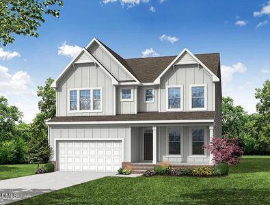 New construction Single-Family house 7413 Lone Silo Ln, Wendell, NC 27591 - image