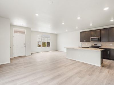 The Telluride floorplan interior image taken at a Meritage Homes community in Aurora, CO.