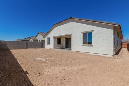 home with backyard and fence