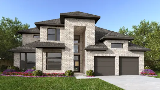 New construction Single-Family house 1937 Roundtree Cir W, Aledo, TX 76008 plan 510A - image